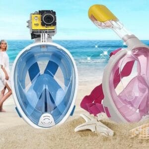 Mascara Integral Snorkel Buceo Full Face Niños Adultos
