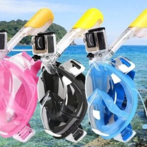 Mascara Integral Snorkel Buceo Full Face Niños Adultos
