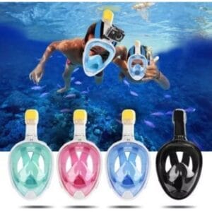 Mascara Integral Snorkel Buceo Full Face Niños Adultos