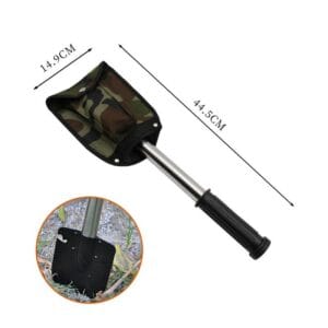 Combo Set Hacha Pala Serrucho Cuchillo Multiuso Para Camping