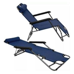 Reposera Reclinable Plegable Camping Jardin Playa Resistente