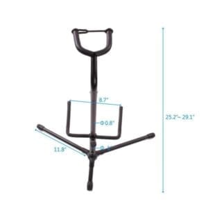 Soporte Atril Para Guitarra Pie Bajo Cuello Base Metalico