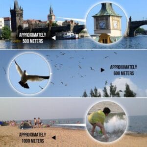 Binocular 20x50 Prismáticos Gran Campo Visual Correa Y Funda