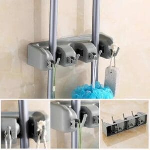 Cuelga Escobas X3 Organizador Soporte Porta Gancho Escobero