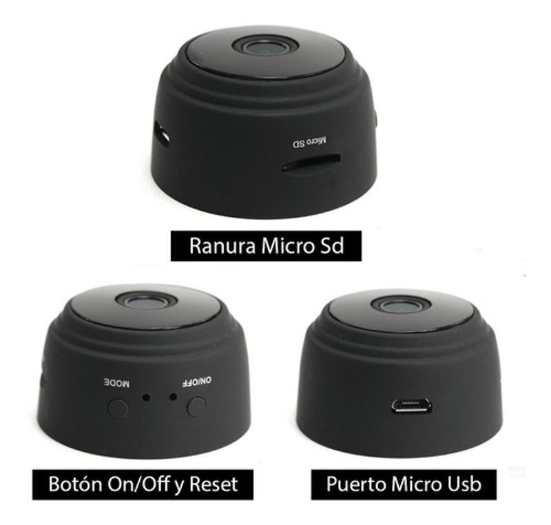 Cámara Oculta Espía Wifi Full Hd 1080p A Batería Visión Noct