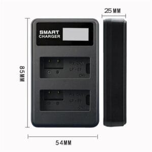 Cargador Doble Baterias Nikon En-el14a Usb D5300 D5500 D3300
