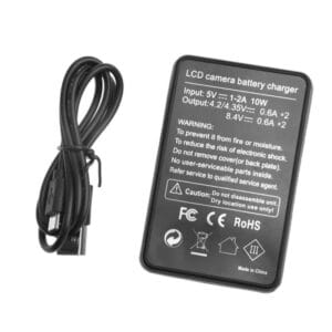 Cargador Doble Usb Bateria Canon Lp-e10 Eos Rebel 1100 T3 Kiss
