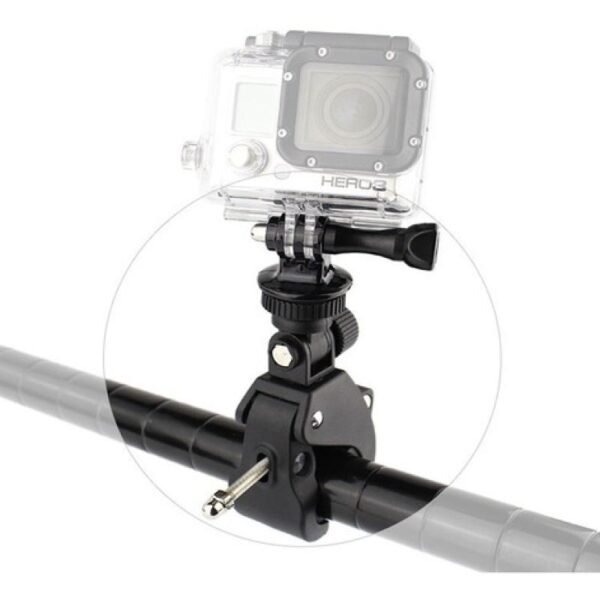 Abrazadera Soporte Caño Bicicleta Moto Gopro Sony Celulares