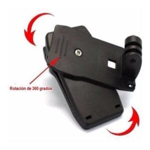 Clip Gopro Super Fuerte Hebilla Gira 360º Accesorios Soporte