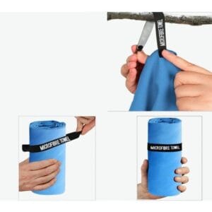 Juego Toalla Y Toallon Microfibra Secado Rápido Outdoors