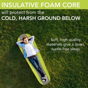 Colchoneta Autoinflable Colchon Aislante Ultralight Camping