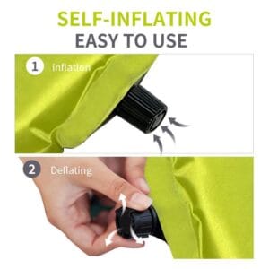 Colchoneta Autoinflable Colchon Aislante Ultralight Camping