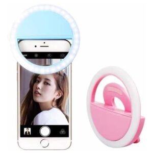 Aro De Luz Led Celular Selfie Recargable Usb Ring Light