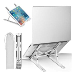 Soporte Notebook iPad Plegable Aluminio Portatil Regulable