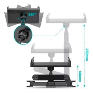 Soporte Auto Plagable Para Celular Tablet Ipad Multiangulo