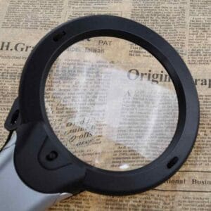 Lupa De Colgar Manos Libres 6x 2x Bordar Tejido Craft