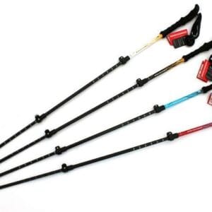 Par Bastones Trekking Genki Liviano Quick Lock Montañismo