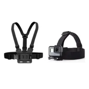 Set Arnes Pechera Y Vincha Soporte Gopro Accesorio Camara
