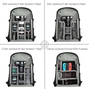 Mochila Fotografia Profesional Cubre/impermeable P/notebook