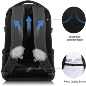 Mochila Fotografia Profesional Cubre/impermeable P/notebook
