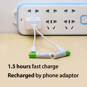 Pila Aaa Recargable 370 Mah Li-ion 4 Uds
