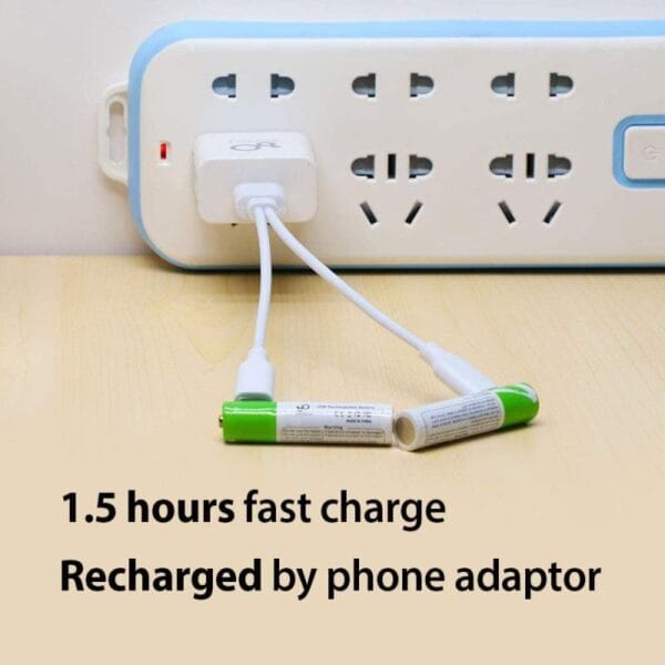 Pila Aaa Recargable 370 Mah Li-ion 4 Uds