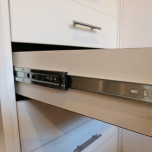 Correderas Telescópicas Guía Cajón 35 Cm H45 Reforzada Par