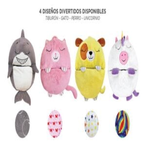 Bolsa De Dormir Niños Happy Bag Peluche-almohadon