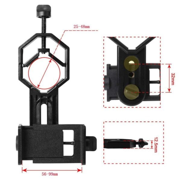 Adaptador Camara Digital Telescopio Zd50102