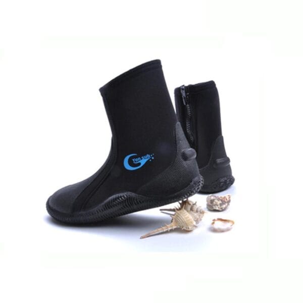 Botas Neoprene 5 Mm Suela Reforzada Deportes Acuáticos Buceo - Image 3