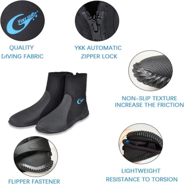 Bota Neoprene Yon Sub 5 Mm