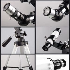 Telescopio Refractor 400x70 C Tripode Bolso Y Accesorios