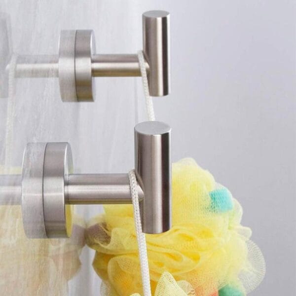 Perchero Percha Gancho Colgar Para Baño De Acero Inoxidable