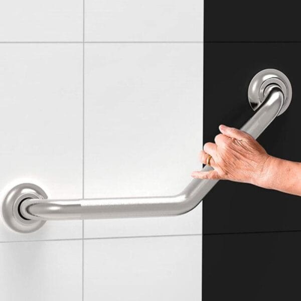 Agarradera Baño Ducha Barral De Seguridad Acero Inoxidable Color Cromado