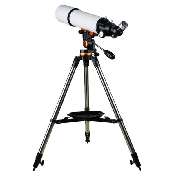 Telescopio Refractor 500x80 Astronómico Tripode Acero Bolso