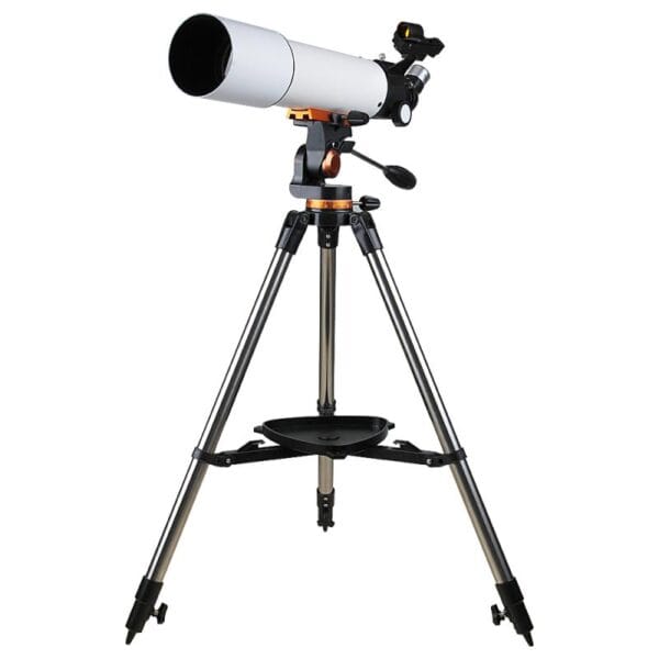 Telescopio Refractor 500x80 Astronómico Tripode Acero Bolso
