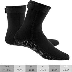 Medias Neoprene Deportes Acuaticos Kayak Buceo Moto Termicas