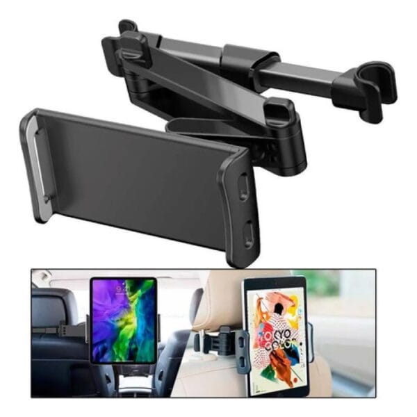 Soporte Brazo Articulado Tablet Celular P Auto Apoyacabezas