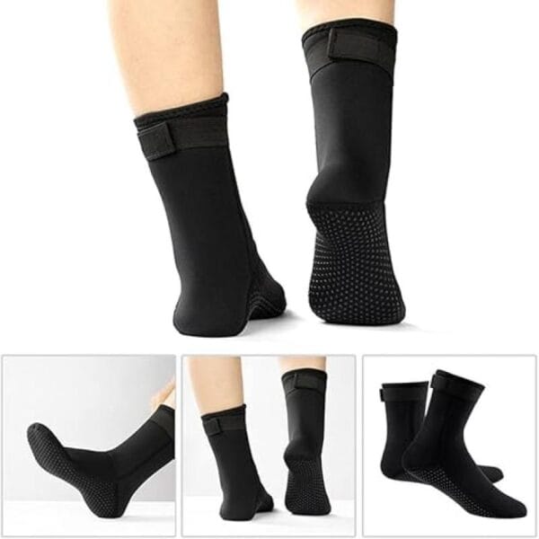 Medias Neoprene Deportes Acuaticos Kayak Buceo Moto Termicas