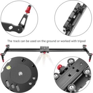 Slider Fluido 120cm 4 Rodamientos Camara Video Dslr Aluminio