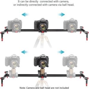 Slider Fluido 120cm 4 Rodamientos Camara Video Dslr Aluminio