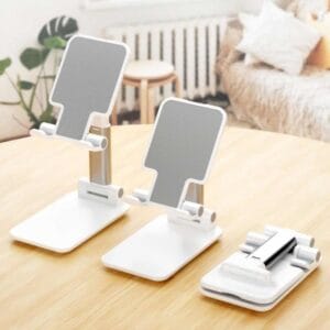 Soporte Bandeja Apoya Celular O Tablet De Mesa Plegable