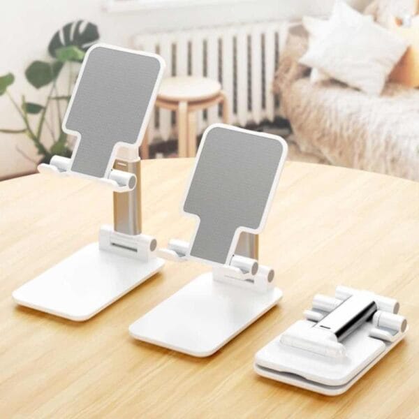 Soporte Bandeja Apoya Celular O Tablet De Mesa Plegable