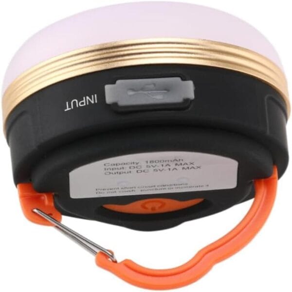 Faro Linterna Camping Magnetica Carga Usb Recargable