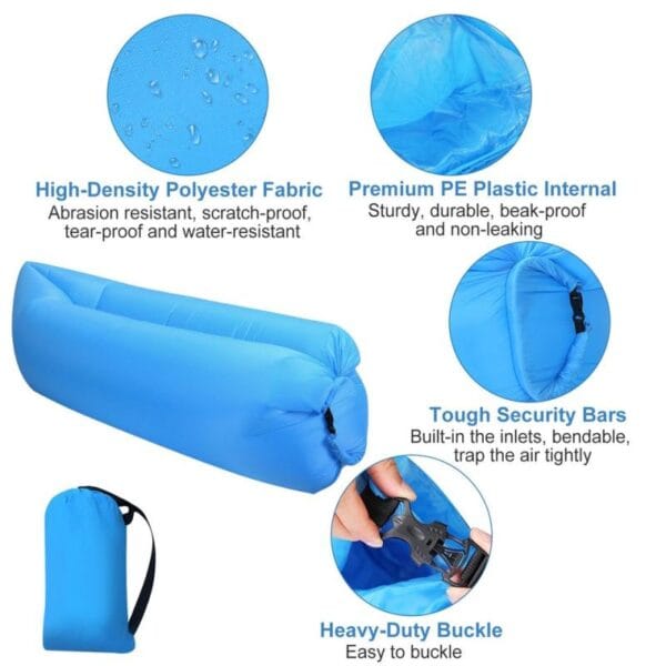 Lazy Bag Sillon Cama Inflable