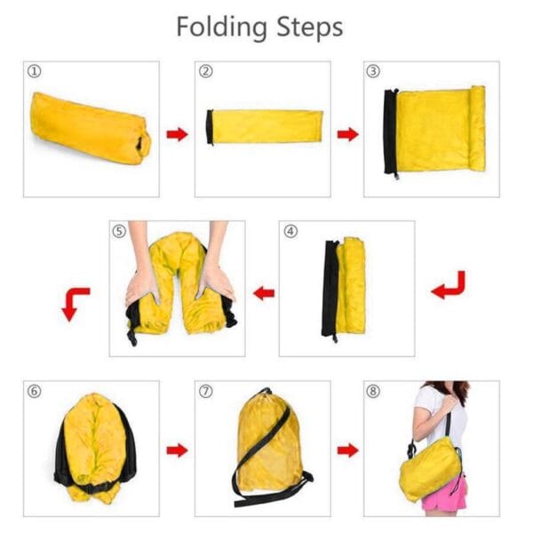 Lazy Bag Sillon Cama Inflable