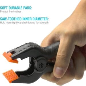 Pinza Morsa Broche 2 Pulg X 6 Uds Porta Fondos Fotografía