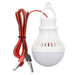 Lámpara Led 12 Volts 5w Dc Interruptor Auto Camping Pesca