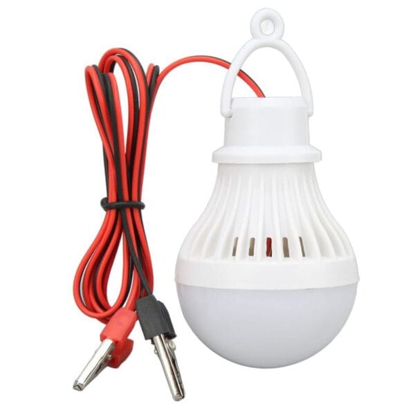 Lámpara Led 12 Volts 5w Dc Interruptor Auto Camping Pesca