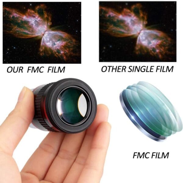 Ocular Plossl 15mm Ultra Wide Fully Coated Para Telescopio